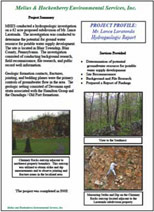 Laratonda Groundwater Investigation